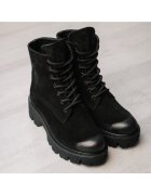 Exclusives Bocanci din piele intoarsa - cu siret Classic