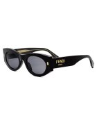 Fendi Слънчеви очила FE40125I 01V 52 - Размер 52 мм