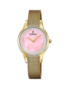 Festina Дамски часовник F20495/2 Quartz Златист