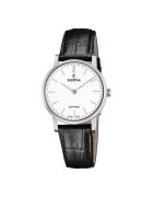 Festina Дамски часовник - INOX/Кожа - 29 мм - Сребрист/Черен