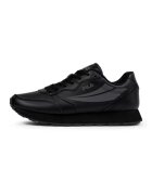 Fila Скосени спортни обувки Hypert от еко кожа - Черен/Tъмносив
