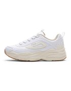 Fila Скосени спортни обувки Skye от еко кожа - Бял/Бледо розово
