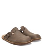 Fly London Мъжки чехли - естествена кожа - кафяви
