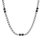 Fossil Колие с мраморни детайли