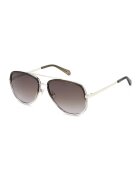 Fossil Слънчеви очила Aviator с градиента - Златист