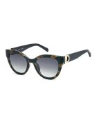 Fossil Слънчеви очила Cat Eye с градиента - Кафяв/Тъмнозелен
