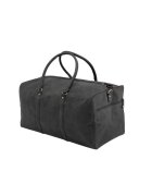 FuhrHide Мъжка чанта Fuhr Hide Travel от естествена кожа - сива - 60x28x26см