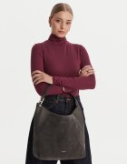 Furla Дамска чанта - естествена кожа - сива - Един размер INTL