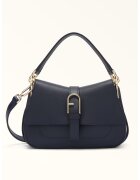 Furla Кожена чанта Flow с допълнителна презрамка