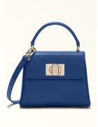 Furla Кожена чанта 1927 с допълнителна презрамка - Златист/Черен