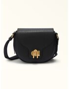 Furla Кожена чанта през рамо Lotus с преливащи се цветове