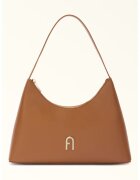 Furla Кожена чанта с дълга дръжка Diamante