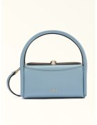 Furla Кожена ръчна чанта с отделяща се презрамка