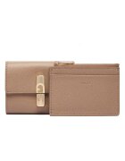 Furla портфейл от естествена кожа с капси и отделение с цип за монети