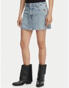 G STAR RAW Дамска дънкова пола - ежедневна - синя - памук