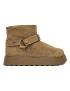 G STAR RAW Дамски ботуши - естествена кожа - бежови - без закопчаване - с подплата