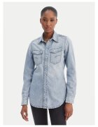 G STAR RAW Дънкова риза памук - синя - за жени