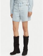 G STAR RAW Къси дънкови панталони - G-Star Raw - висока талия - стандартна кройка - - памук
