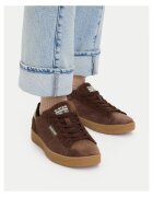G STAR RAW Raw - дамски кецове от велур с връзки - гумена подметка - кафяви