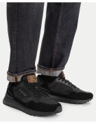 G STAR RAW Сурови - мъжки кожени кецове с връзки - черни