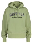 Gant Худи с паднали ръкави и лого