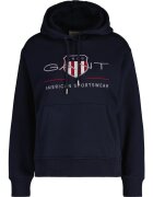 Gant Свободно худи Archive Shield