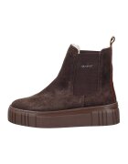 Gant Велурени боти Snowmont тип Chelsea с вълнена вата