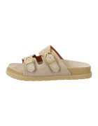 Gant Велурени чехли Mardale с равна платформа