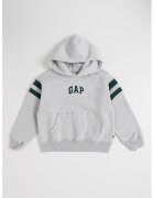 GAP Худи с лого - Зелен/Сив меланж
