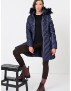 Geo Norway Олекотено капитонирано яке Bondine с еко пух - Ултрамарин синьо