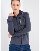 Geographical Norway Худи Fiona с цип - Въглен сиво