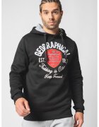 Geographical Norway Худи Garlon с лого - Червен/Бял/Черен