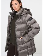 Geographical Norway Капитонирано зимно яке Dolidia - Тъмно кафяво