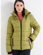 Geographical Norway Късо подплатено зимно яке Camelia - Светла маслина