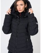 Geographical Norway Подплатено зимно яке Amandine - Черен