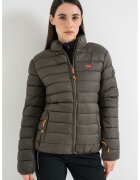Geographical Norway Подплатено зимно яке Atikolor - Тъмно каки