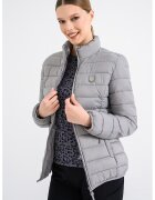 Geographical Norway Подплатено зимно яке Atikotal - Светло сив