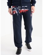Geographical Norway Спортен панталон Mapote с лого - Ултрамарин синьо