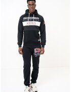 Geographical Norway Спортен панталон Melegant с лого - Черен