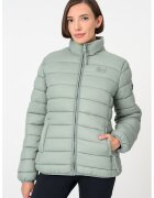 Geographical Norway Зимно ватирано яке Atichoko с джобове с цип - Пастелно зелено