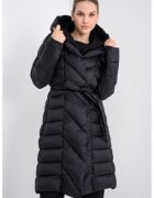 Geographical Norway Зимно яке Adina с качулка - Черен