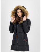 Geographical Norway Зимно яке Beautiful с качулка - Черен