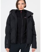 Geographical Norway Зимно яке Brenda с качулка - Черен