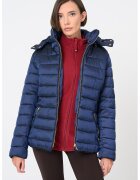 Geographical Norway Зимно яке Delida с отделяща се качулка - Тъмносин