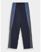 Giesto Мъжки панталони за костюм regular fit - многоцветни - полиестер