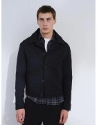 Giesto Мъжко яке Черно Regular fit с копчета