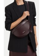 Gino Rossi чанта crossbody от еко кожа - тип полумесец - с магнитно закопчаване