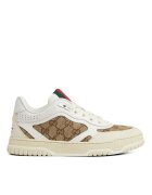 Gucci Дамски кецове - Re-Web - Бял/Кафяв/Бежов
