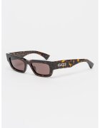 Gucci Правоъгълни слънчеви очила с плътен цвят