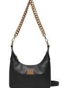 GUESS BY MARCIANO Дамска чанта - Marciano Guess - естествена кожа - черна - One Size INTL